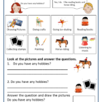 Hobbies English Language Worksheet English Treasure Trove