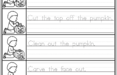 How To Make A Jack O Lantern Halloween Handwriting Activity