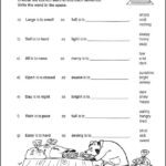 Hungry For More Analogies Free 2nd Grade English Worksheet Word