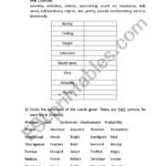 IGCSE English As A Second Language ESL Worksheet By TreeOfKnowledge