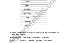 IGCSE English As A Second Language ESL Worksheet By TreeOfKnowledge