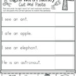 Kindergarten Language Arts Worksheets Navajosheetco Db Excel