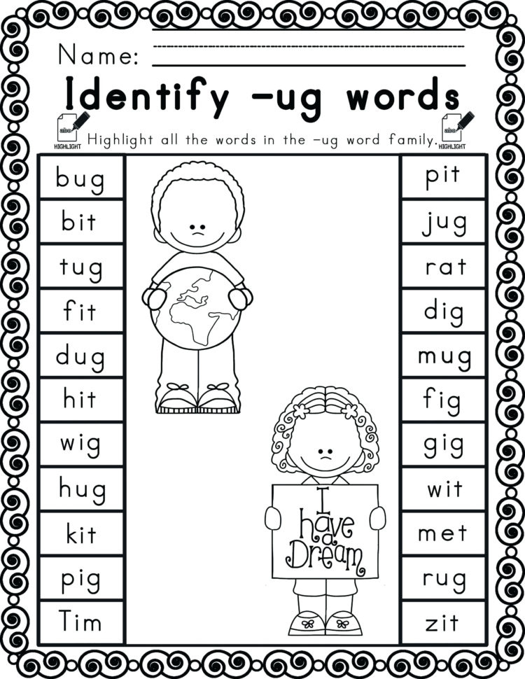 Kindergarten Language Arts Worksheets Navajosheetco Db excel