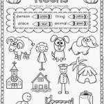 Kindergarten Printable Worksheets PDF Kindergarten Language Nouns