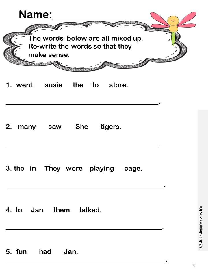 Language Arts Activities Language Art Activities Language Arts 