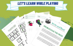 Language Arts Unit Study Pre K Worksheets Preschool Etsy