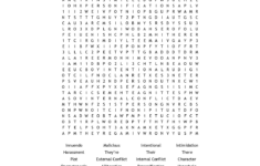 Language Arts Word Search Puzzles Printable Word Search Printable