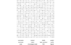 Language Arts Word Search Wordmint Printable Ela Puzzles