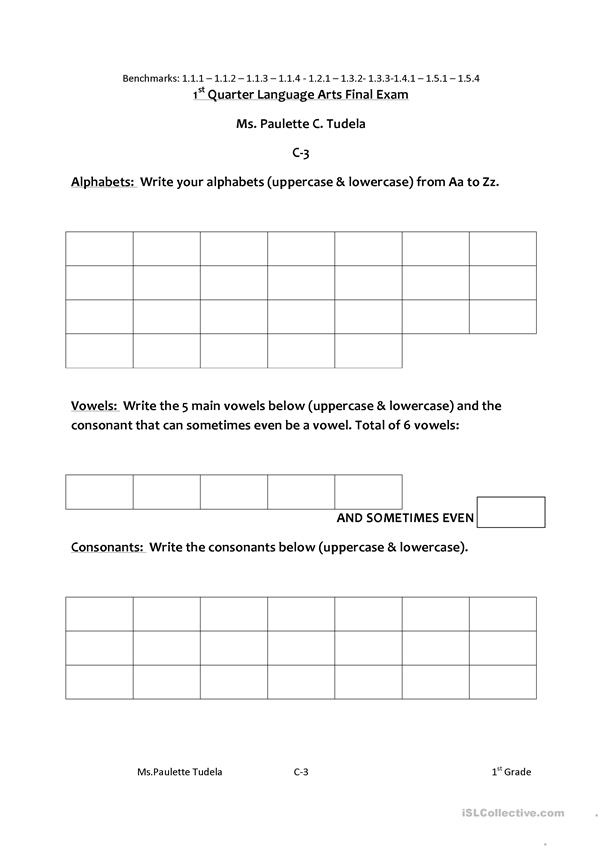 Language Arts Worksheet Free ESL Printable Worksheets Made By Teachers