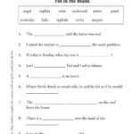 Language Arts Worksheets 2Nd Grade Wonders Second Grade Unit Three