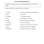Language Arts Worksheets For 5Th Grade Grade 5 Reading Comprehension
