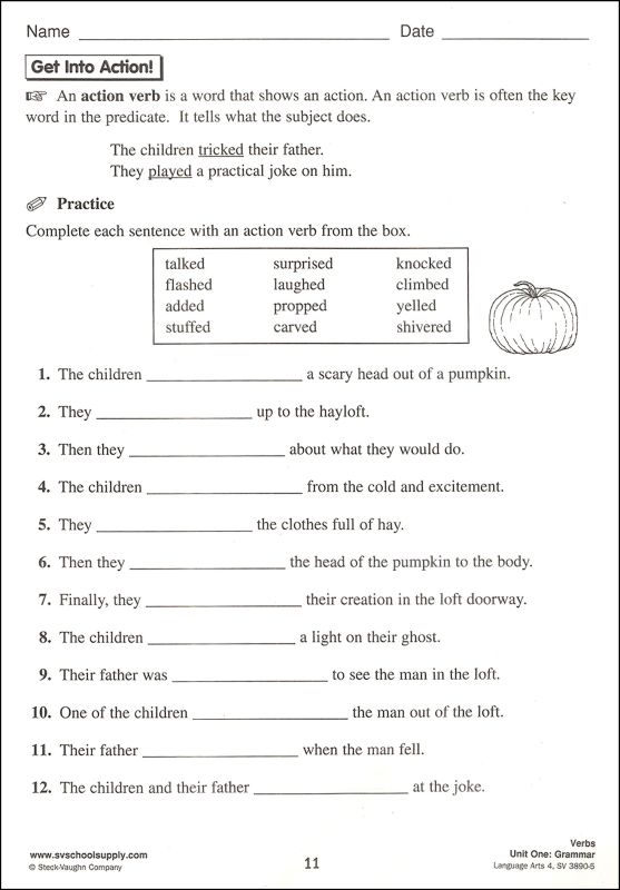Language Arts Worksheets For Grade 4 4th Grade Capitalization 