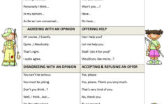 LANGUAGE FUNCTIONS English ESL Worksheets For Distance Learning And