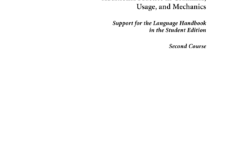 Language Handbook Worksheets