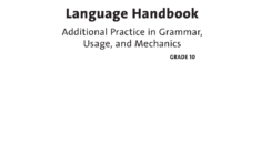 Language Handbook Worksheets