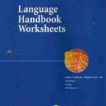 Language Handbook Worksheets Elements Of Literature 2000 Grade 9 Third
