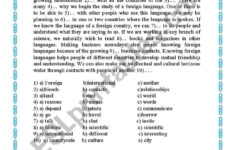 LEARNING A FOREIGN LANGUAGE ESL Worksheet By Spankevich