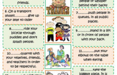 LET US BE POLITE English ESL Worksheets For Distance Learning And