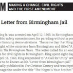 Letter From Birmingham Jail Worksheet Answers Worksheet