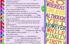 Linking Words Interactive And Downloadable Worksheet Check Your