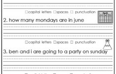 Mastering Grammar And Language Arts 2nd Grade Worksheets Grammar