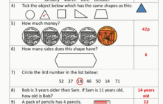 Maths For 10 Year Olds Worksheets Db excel