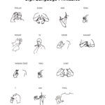 Meeting 14 Sign Language Printables For Teaching Your Builders Basic