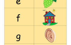 Nursery English Worksheet Final Worksheet