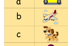 Nursery English Worksheet Final Worksheet