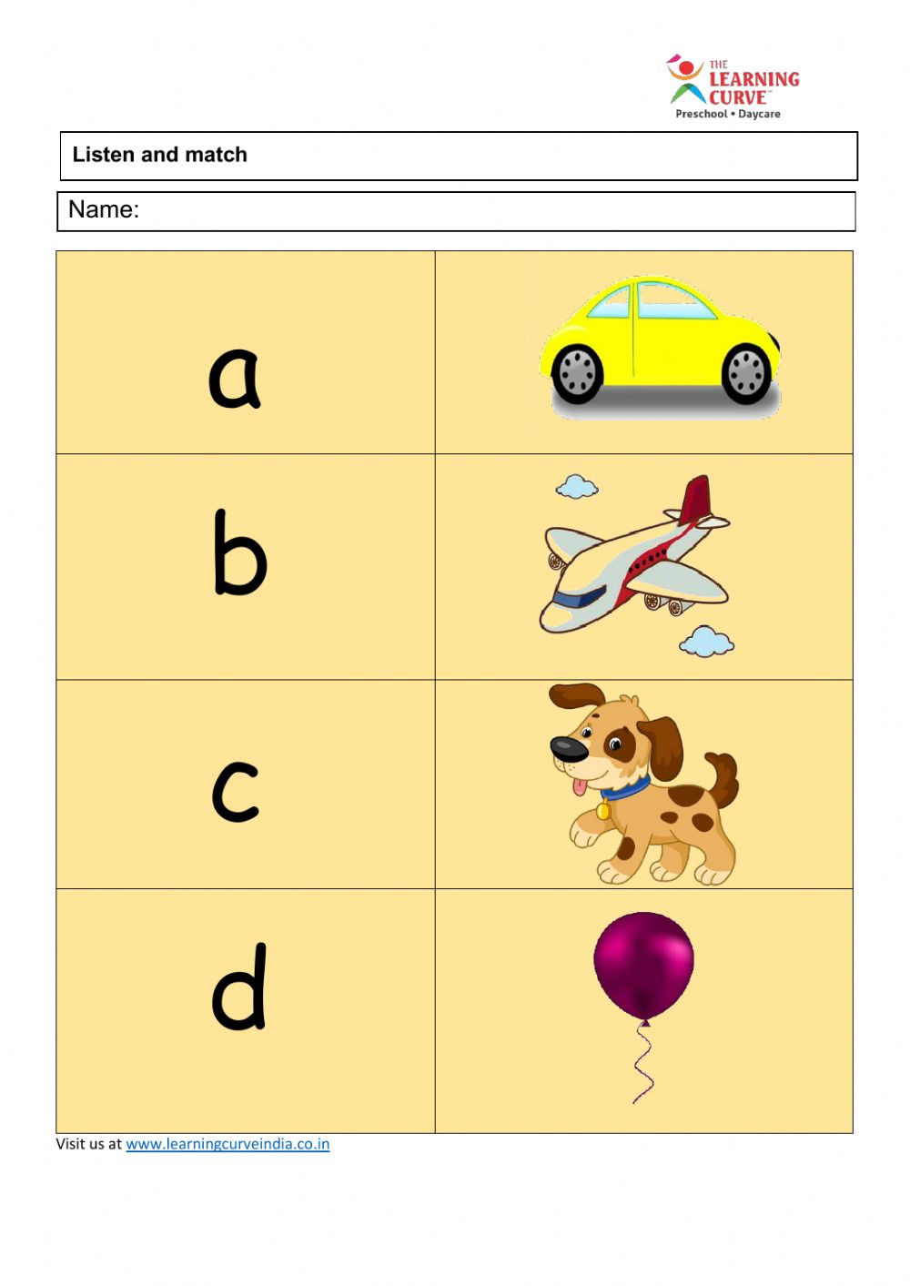 English Worksheet For Jr Kg Pdf Download