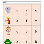 Nursery English Worksheet Final Worksheet