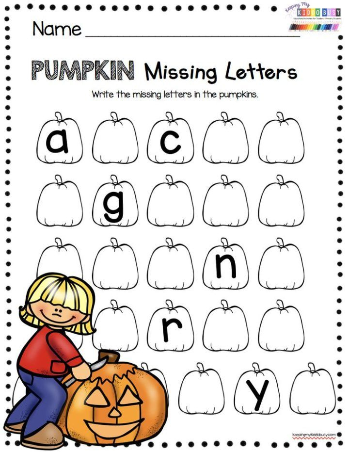 October Math And Literacy Pack FREEBIES Pumpkins Kindergarten Fall 