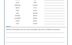 Oxymoron Match Figurative Language Worksheets