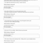 Personification Worksheets 6th Grade Figurative Language Worksheets For