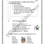 Persuasive Letters ESL Worksheet By Maltese Primary Teacher