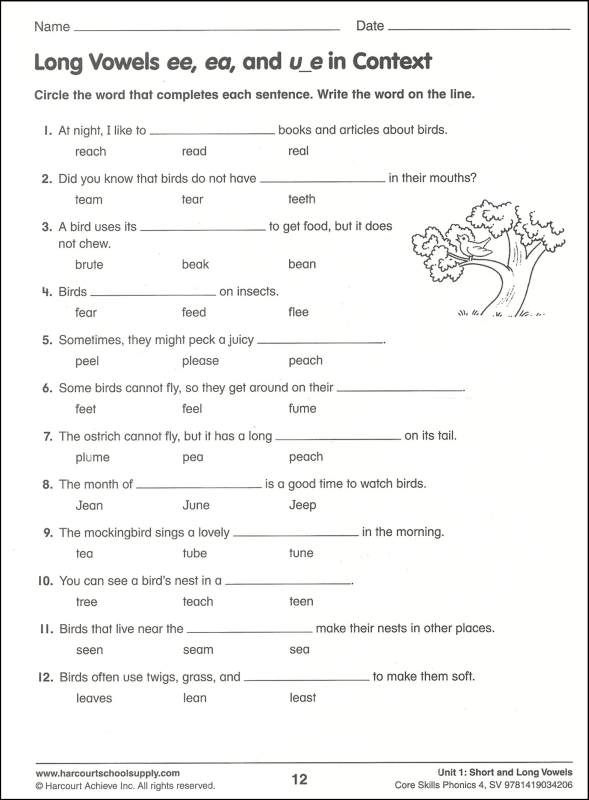 Phonics Worksheets 5th Grade Learning How To Read