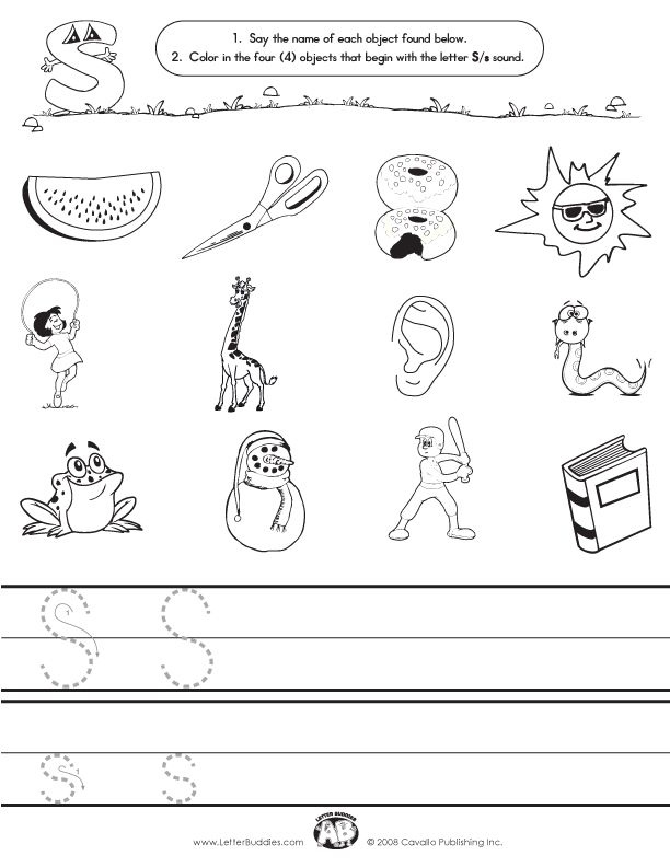 Phonics Worksheets Letters