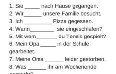 Pin On German Printables