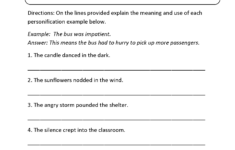 Poetic Devices Worksheet 1 Answers Worksheet