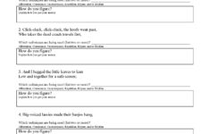 Poetic Devices Worksheet 1 Worksheet List