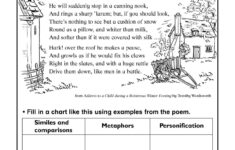Poetry With Figurative Language Ks2 Examples Google Search Teaching