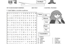 Polite Words Worksheet Free ESL Printable Worksheets Made By Teachers