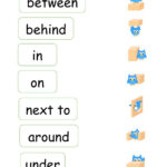 Positional Words Interactive Worksheet