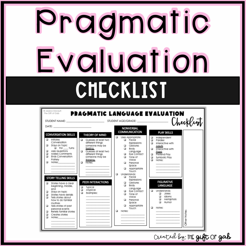 Pragmatic Language Evaluations Pragmatics Speech And Language 