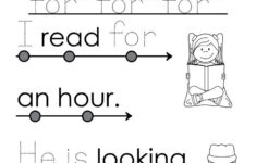 Pre K Beginning Reading Worksheets WorksSheet List