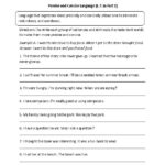 Precise And Concise Words L 7 3a Language Worksheet Language Arts