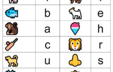 Prek English Worksheet Match Starting Alphabets Lowercase Alphabet