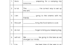 Primary 2 Language Usage English Worksheet OpenSchoolbag