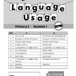 Primary 2 Language Usage English Worksheet OpenSchoolbag