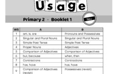 Primary 2 Language Usage English Worksheet OpenSchoolbag